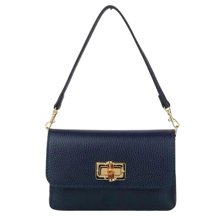 ISA Damenclutch aus echtem Leder