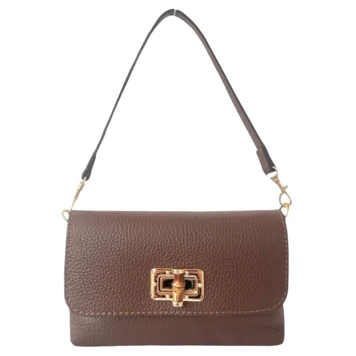 ISA Damenclutch aus echtem Leder