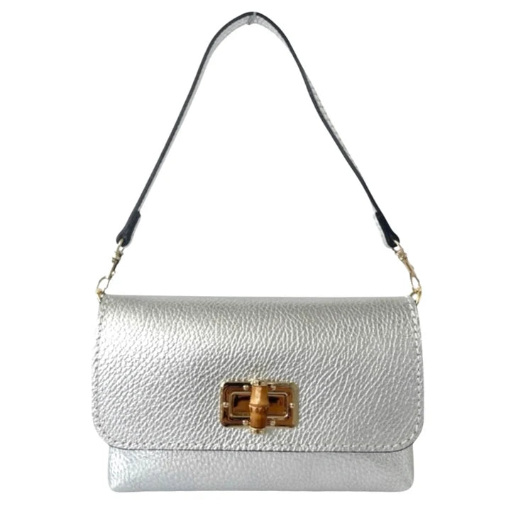 ISA Damenclutch aus echtem Leder