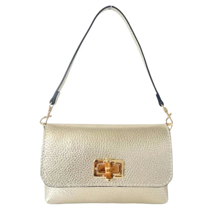 ISA Damenclutch aus echtem Leder