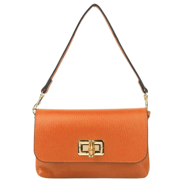 ISA Damenclutch aus echtem Leder