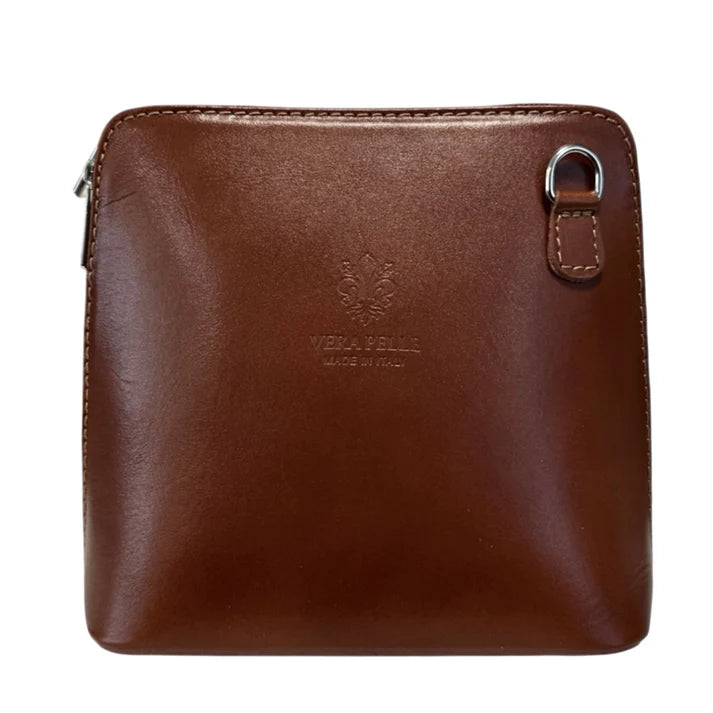 Genuine Leather Utility Shoulder Bag