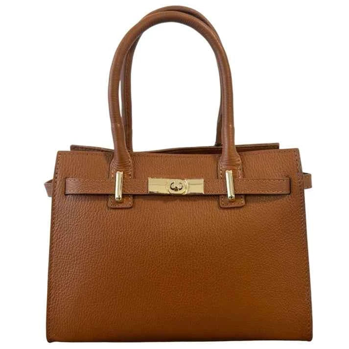 "Gina" Echte Lederhandtasche
