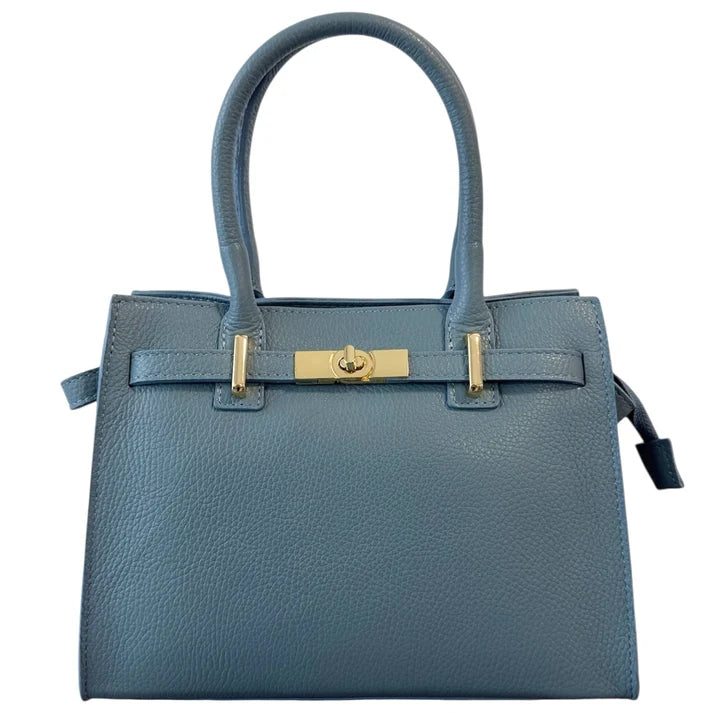 "Gina" Echte Lederhandtasche Ansicht 9 – Handtasche – ESTID
