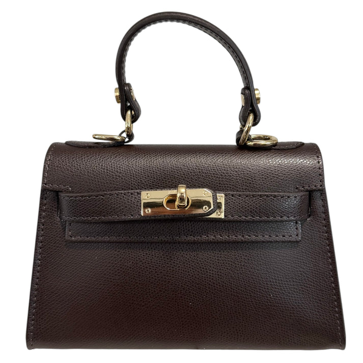 Damenhandtasche "ESTID-Kelly" aus echtem Saffiano-Leder Ansicht 17 – Handtasche – ESTID