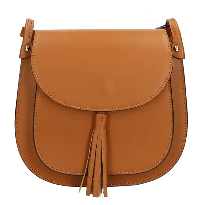 Damen-Schultertasche aus echtem Leder Ansicht 5 – Produkt – ESTID
