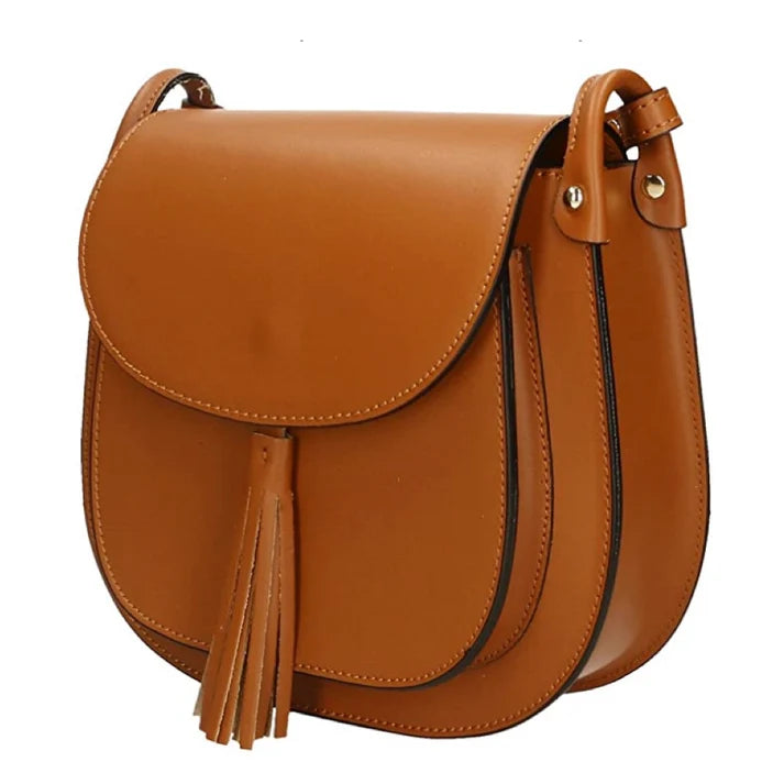 Damen-Schultertasche aus echtem Leder Detailansicht – Produkt – ESTID