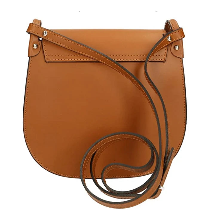Damen-Schultertasche aus echtem Leder Ansicht 3 – Produkt – ESTID