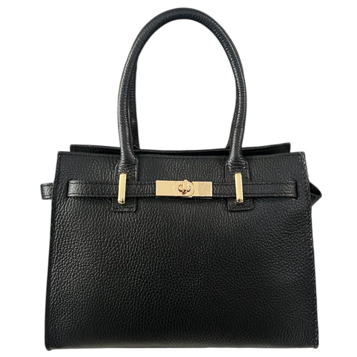 "Gina" Echte Lederhandtasche Ansicht 7 – Handtasche – ESTID