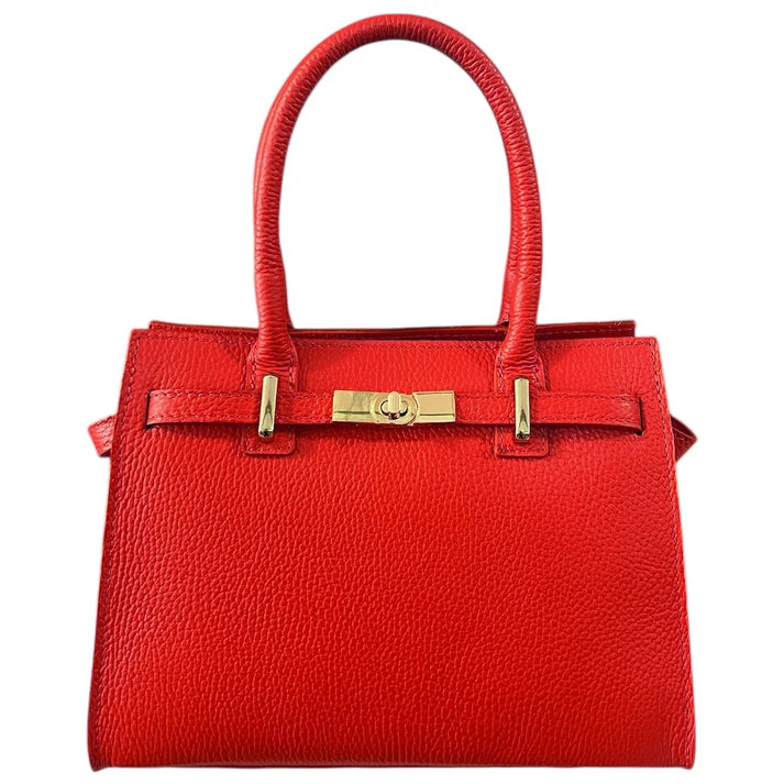 "Gina" Echte Lederhandtasche Ansicht 12 – Handtasche – ESTID