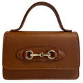 Muster-Schultertasche mit Metallklemme Horsebit Ansicht 6 – Handtasche – ESTID