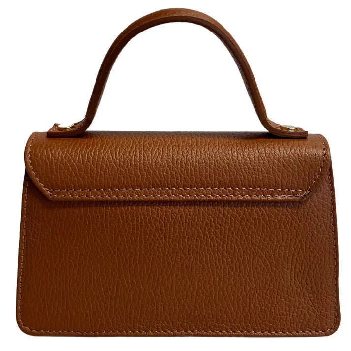 Muster-Schultertasche mit Metallklemme Horsebit Ansicht 4 – Handtasche – ESTID