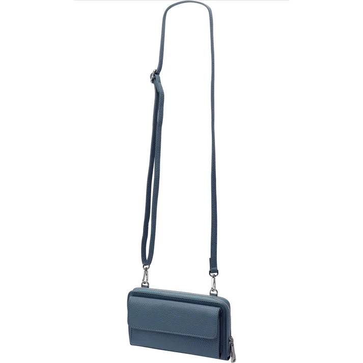 Multifunktionale Umhängetasche, echte Leder-Handytasche, geeignet für Handys bis zu 6,7 Zoll Ansicht 5 – Handtasche – ESTID