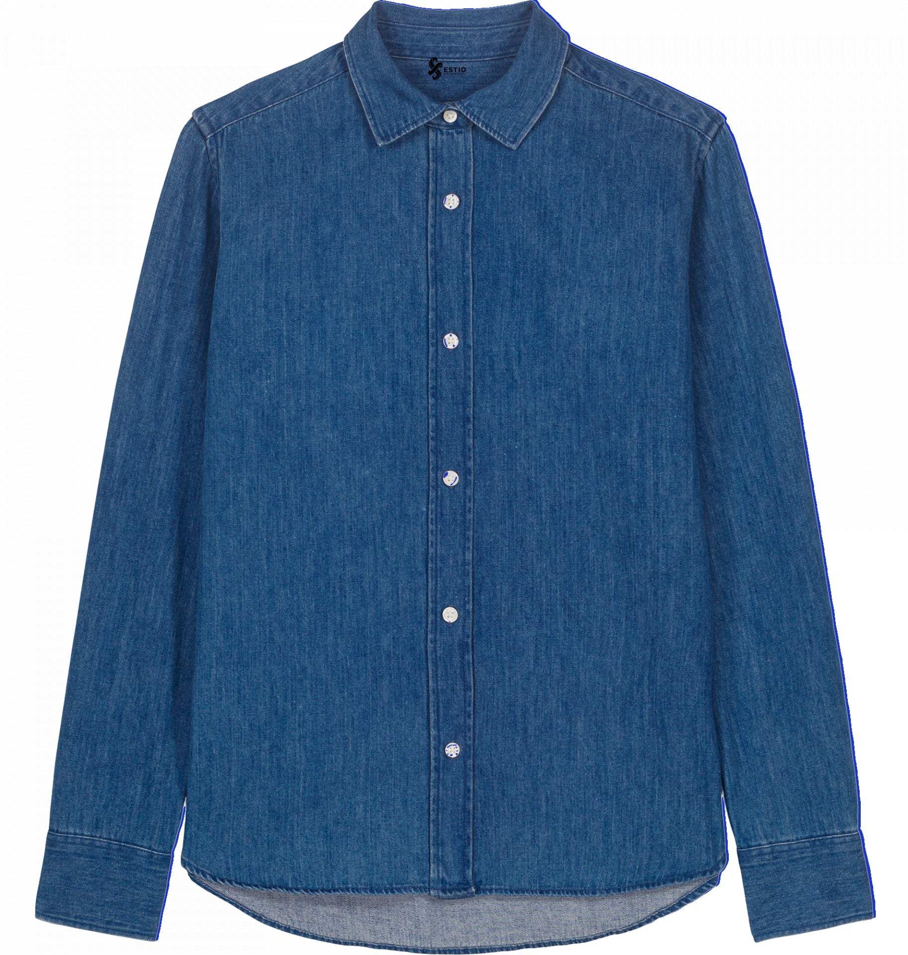 Lässiges Damen Jeanshemd Langarm | Casual Denim Style