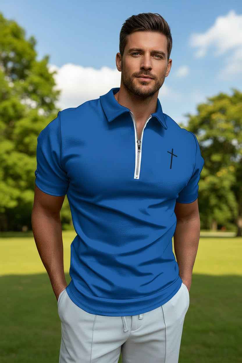 Christliches Herren Poloshirt ESTID Ansicht 3 – T-Shirt – ESTID