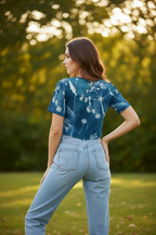 Bauchfreies Damen Crop Top aus ultra-softem Milk Silk Ansicht 4 – top – ESTID