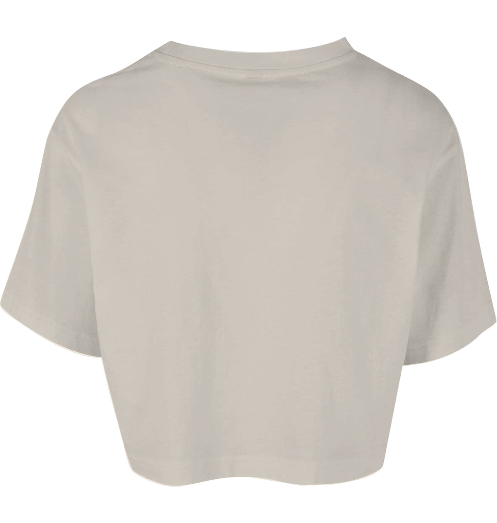 Damen Crop T-Shirt mit Herz-Motiv ESTID
