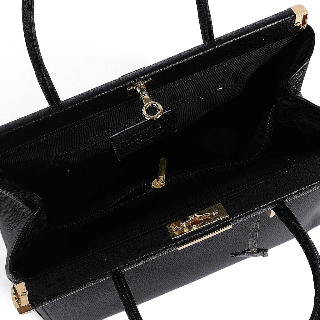 Handtasche Damenhandtasche Leder-Schultertasche 35x28x16 cm Ansicht 7 – Handtasche – ESTID