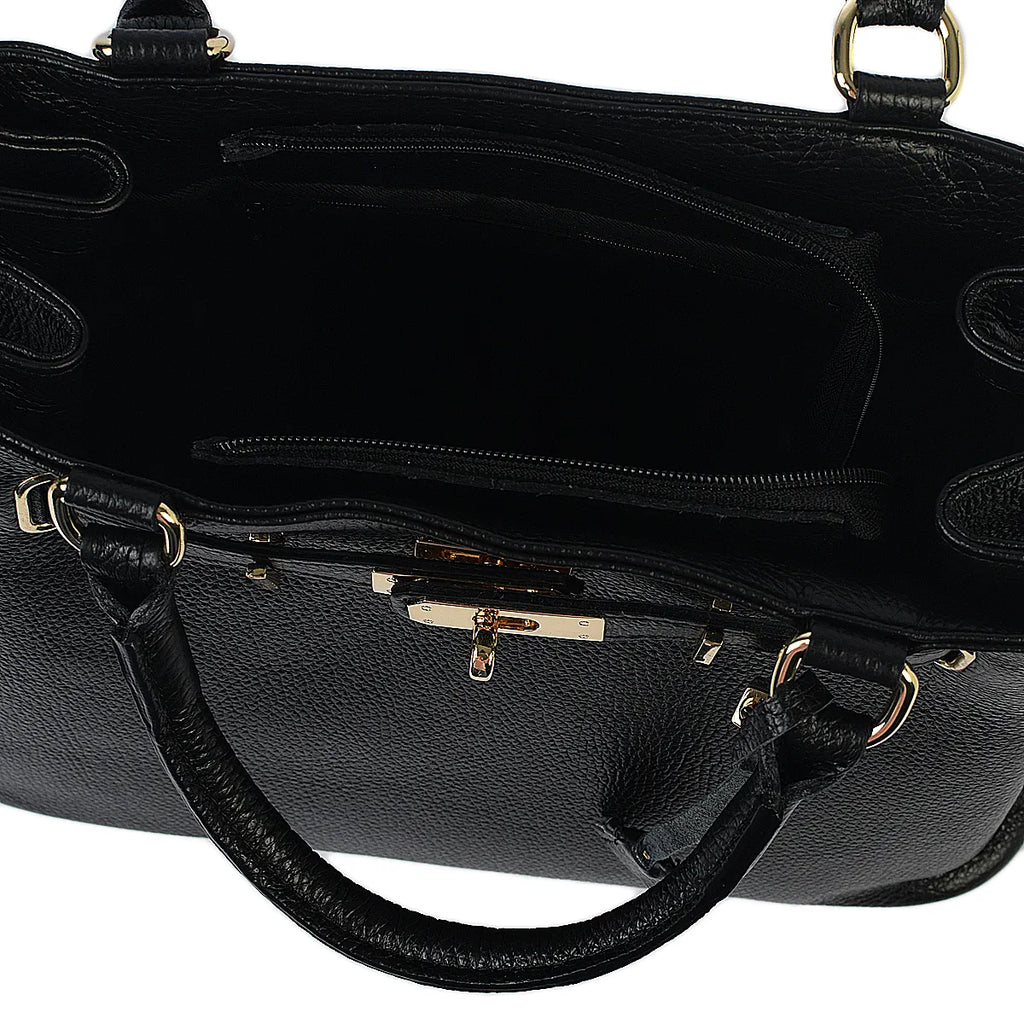italienische Premium Kleine Ledertasche, Ansicht 14 – Produkt – ESTID