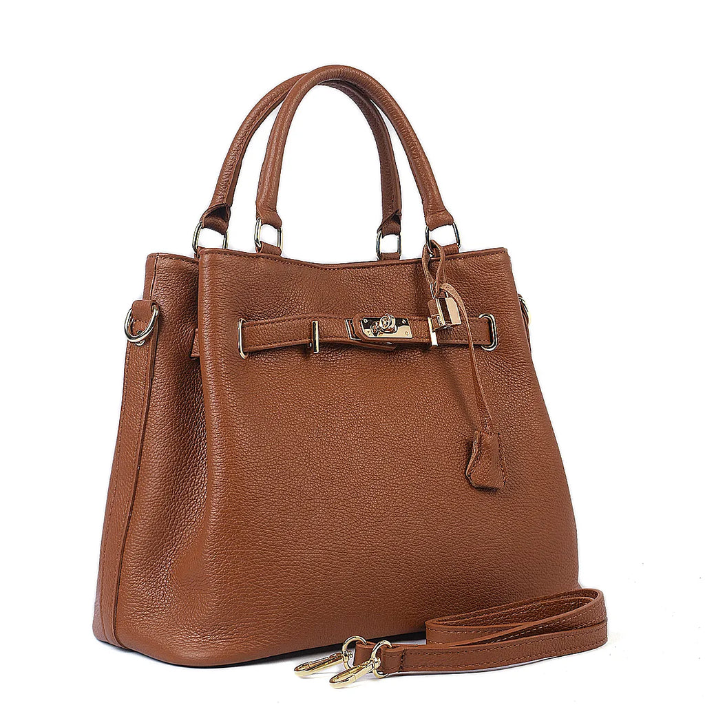italienische Premium Kleine Ledertasche, Ansicht 8 – Produkt – ESTID