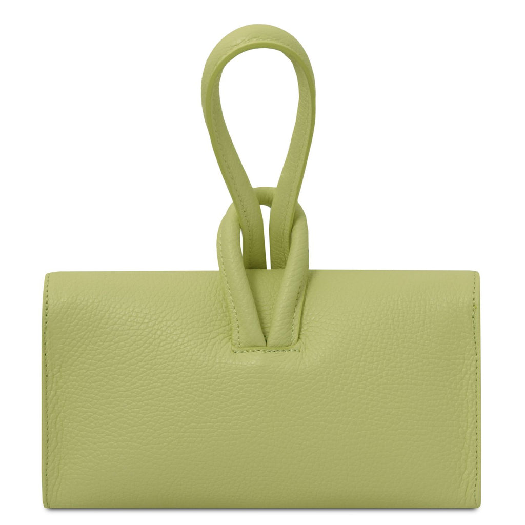 Eleganter Italienischer Damen Leder-Minibag & Abendtasche Ansicht 10 – Handtasche – ESTID