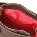 Elegantes Italienisches Leder-Handtaschen-Set für Damen mit Geldbörse Ansicht 8 – Handtasche – ESTID