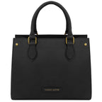 Elegantes Italienisches Leder-Handtaschen-Set für Damen mit Geldbörse Ansicht 24 – Handtasche – ESTID