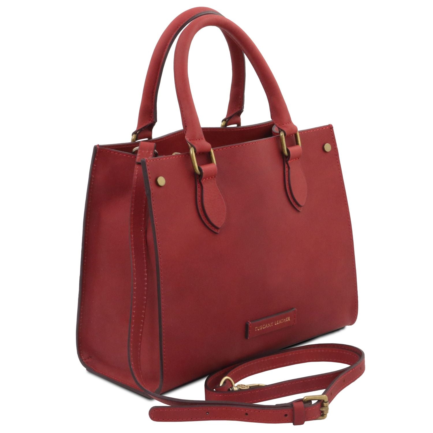 Elegantes Italienisches Leder-Handtaschen-Set für Damen mit Geldbörse Ansicht 20 – Handtasche – ESTID