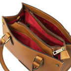 Elegantes Italienisches Leder-Handtaschen-Set für Damen mit Geldbörse Ansicht 15 – Handtasche – ESTID