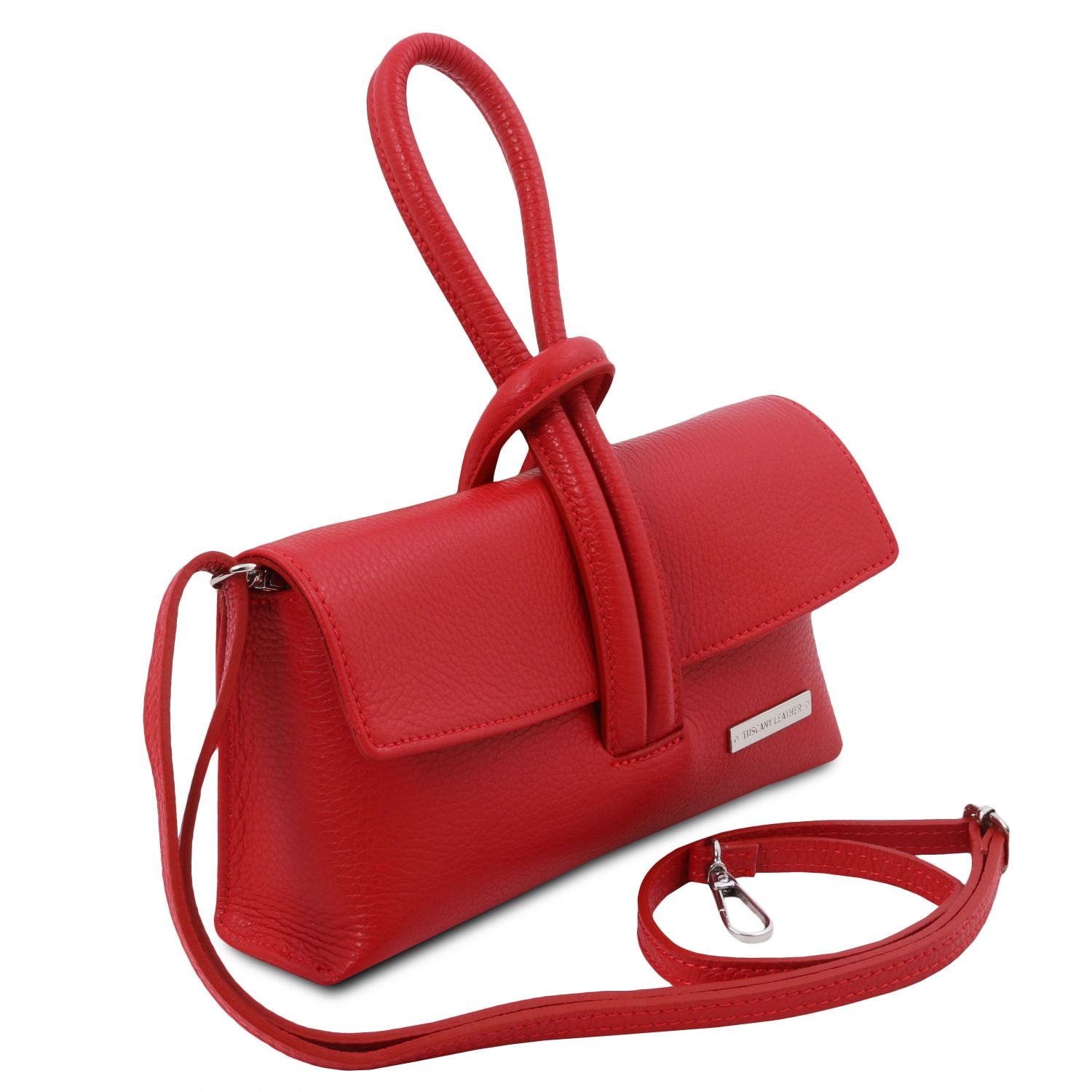 Eleganter Italienischer Damen Leder-Minibag & Abendtasche Ansicht 7 – Handtasche – ESTID