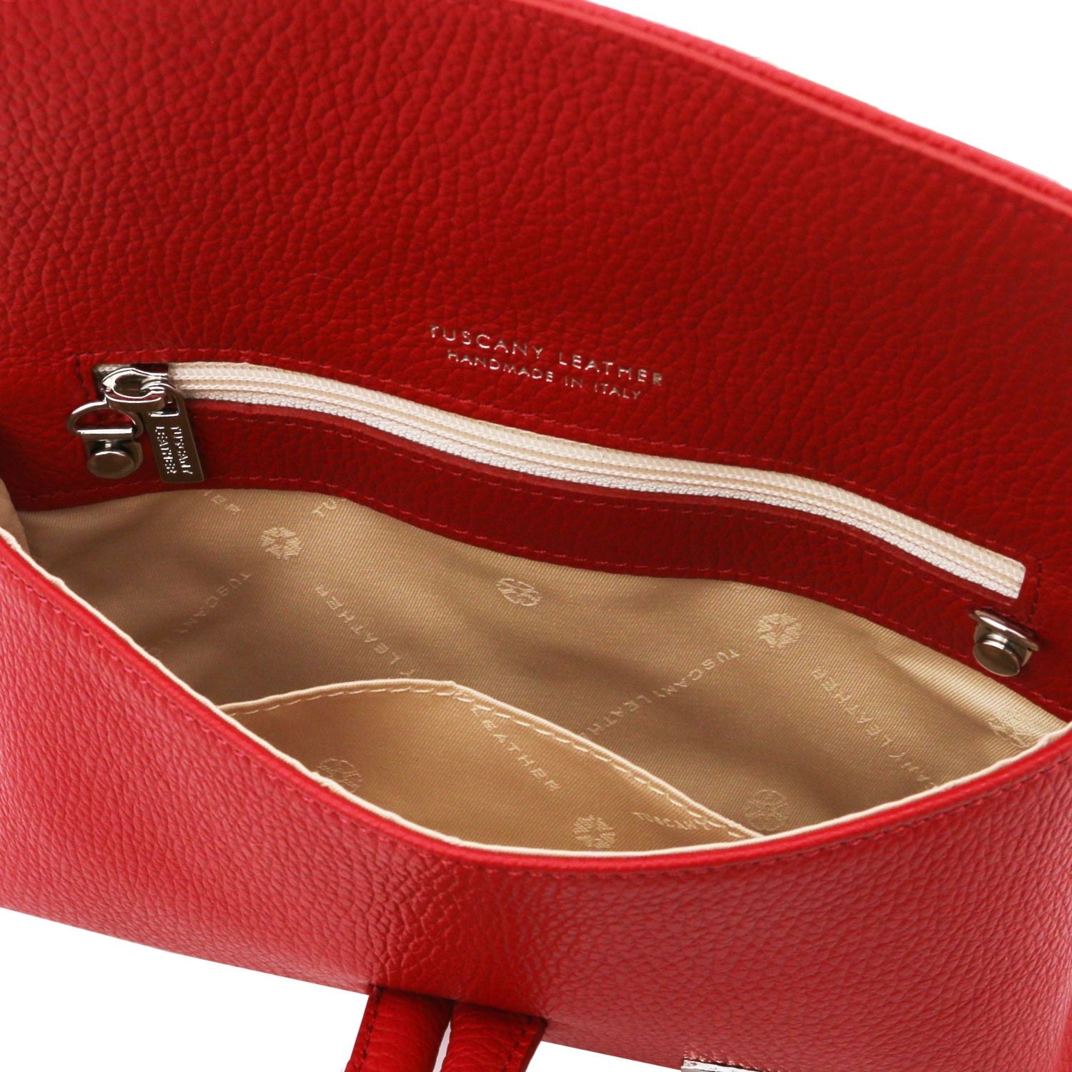 Eleganter Italienischer Damen Leder-Minibag & Abendtasche Ansicht 5 – Handtasche – ESTID